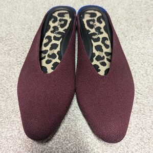 Rothy's black cherry almond demis size 9 5